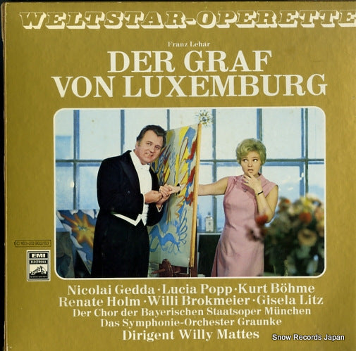 V/A lehar; der graf von luxemburg 1C163-28982