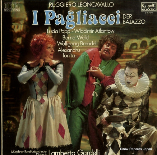 GARDELLI, LAMBERTO leoncavallo; i pagliacci 302184-440