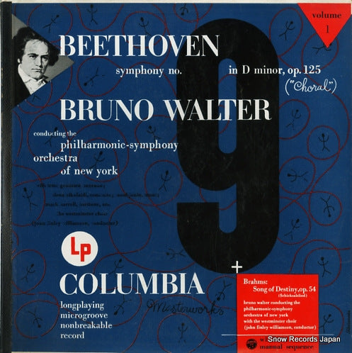 WALTER, BRUNO beethoven; symphony no.9 WL5001