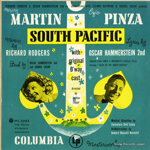 MARTIN, MARY, AND EZIO PINZA south pacific WL-5085