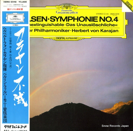 KARAJAN, HERBERT VON nielsen; symphony no.4 28MG0248