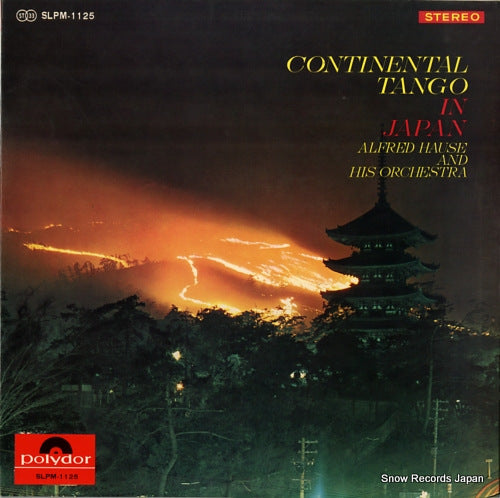 HAUSE, ALFRED continental tango in japan SLPM1125
