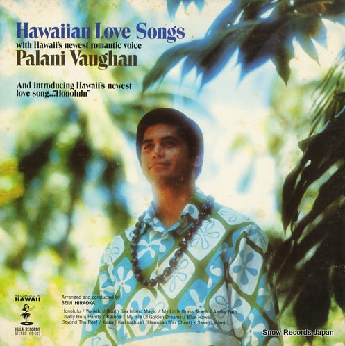 VAUGHAN, PALANI hawaiian love songs HS-535
