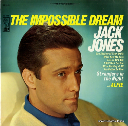 JONES, JACK the impossible dream KS-3486