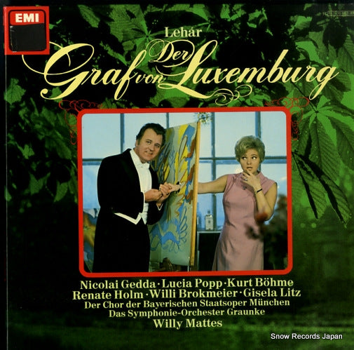 MATTES, WILLY lehar; der graf von luxemburg 1C157-28982