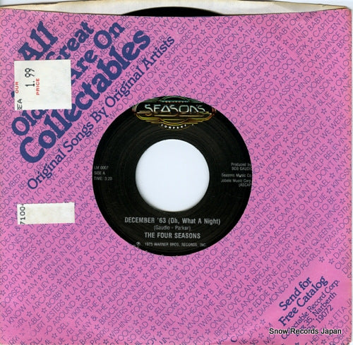 FOUR SEASONS, THE december '63(oh what a night) LM0007