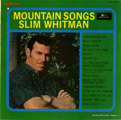WHITMAN, SLIM mountain songs SJET-7463