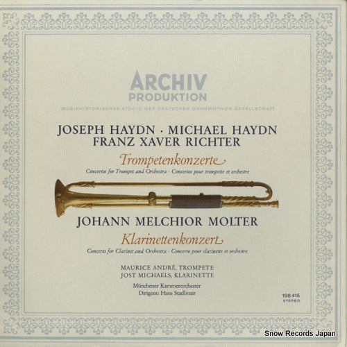 ANDRE, MAURICE j.haydn/m.haydn/richter; trompetenkonzerte 198415
