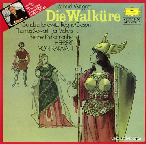 KARAJAN, HERBERT VON wargner; die walkure 2537012