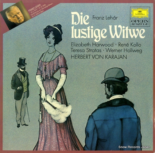 KARAJAN, HERBERT VON lehar; die lustige witwe 2537030
