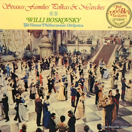 BOSKOVSKY, WILLI strauss families polkas and marches SLC6024