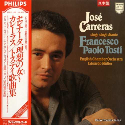 CARRERAS, JOSE jose carreras sings francesco paolo tosti 25PC-128
