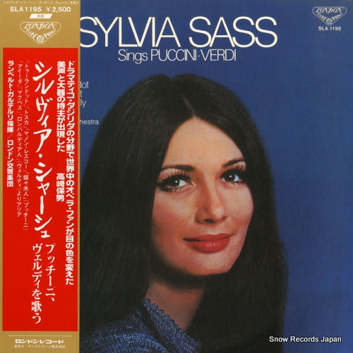 SASS, SYLVIA sylvia sass sings puccini, verdi SLA1195