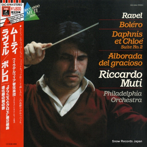 MUTI, RICCARDO ravel; bolero EAC-50164