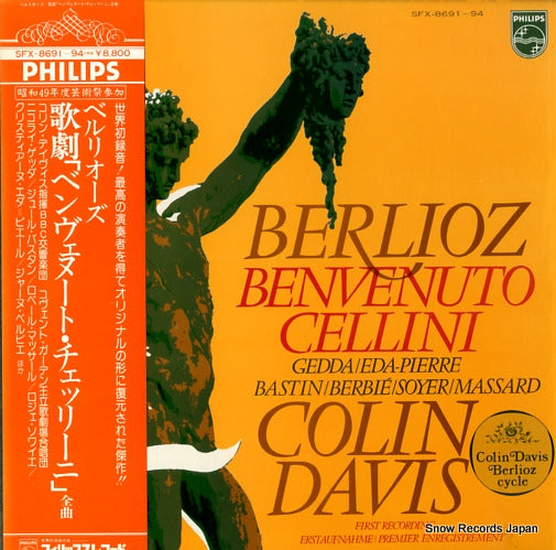 DAVIS, COLIN berlioz; benvenuto cellini SFX-8691