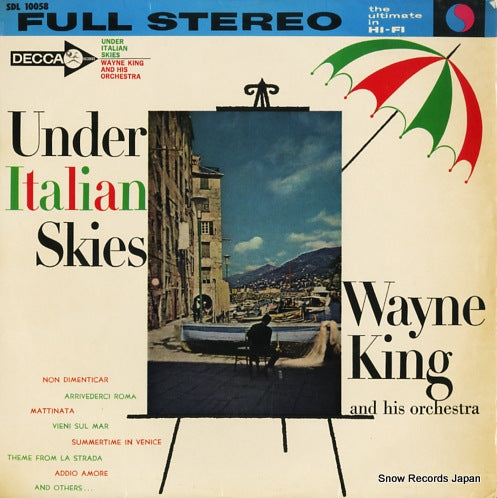 KING, WAYNE under italian skies SDL10058