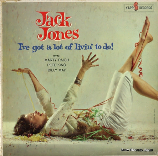 JONES, JACK i've got a lot of livin' to do! KL-1265