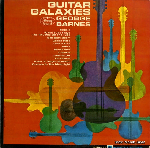 BARNES, GEORGE guitar galaxies MG20956