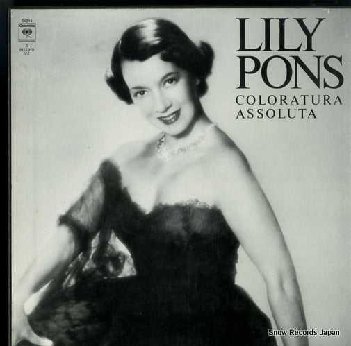 PONS, LILY coloratura assoluta 34294