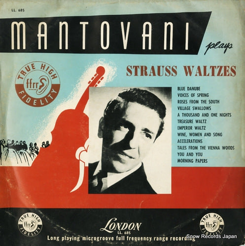 MANTOVANI strauss waltzes LL.685