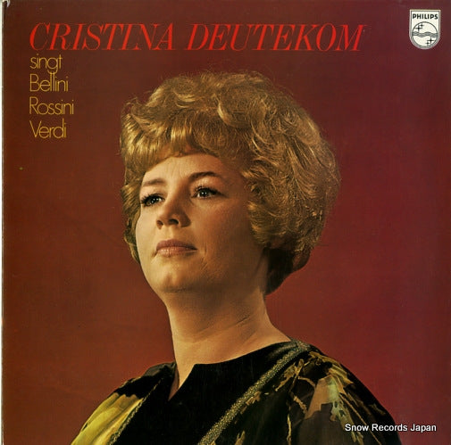 DEUTEKOM, CRISTINA singt bellini rossini verdi 6500096