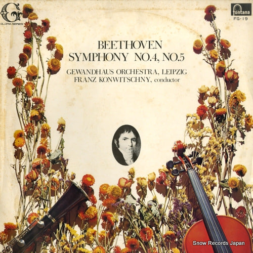 KONWITSCHNY, FRANZ beethoven; symphony no.4, no.5 FG-19