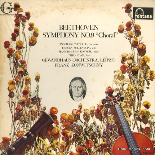 KONWITSCHNY, FRANZ beethoven; symphony no.9 "choral" FG-22