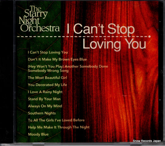 STARRY NIGHT ORCHESTRA, THE i can't stop loving you 1CD8373