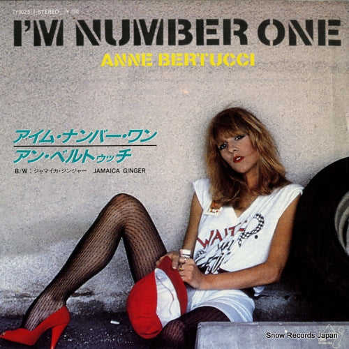 BERTUCCI, ANNE i'm number one 7Y0023