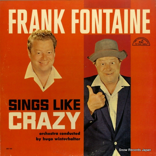 FONTAINE, FRANK sing like crazy ABC-460