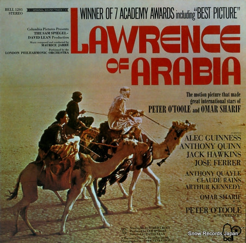 JARRE, MAURICE lawrence of arabia BELL1205