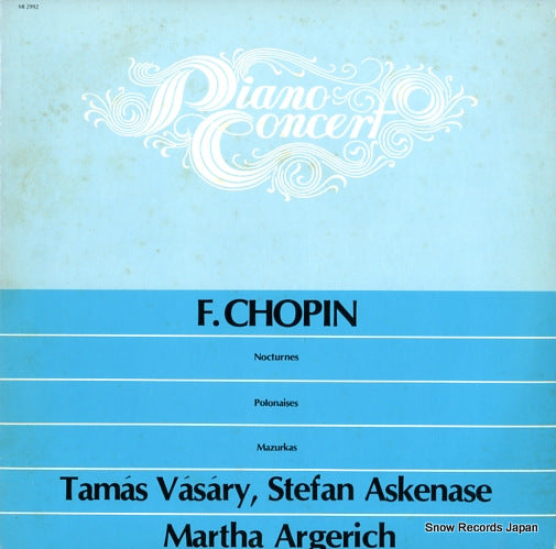 V/A chopin; noctyrnes/polonaises/mazurkas MI2992