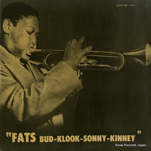 NAVARRO, FATS fats bud-klook-sonny-kinney (memorial album number one) MG-12011
