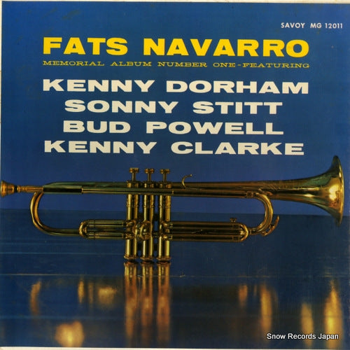 NAVARRO, FATS fats-bud-klook-sonny-kinney (memorial album number one) MG-12011