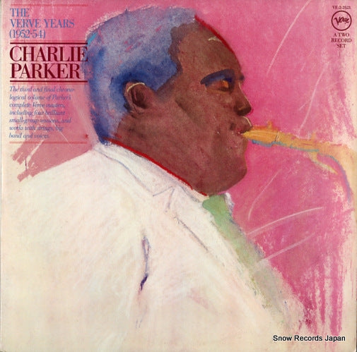 PARKER, CHARLIE the verve years (1952-54) VE-2-2523