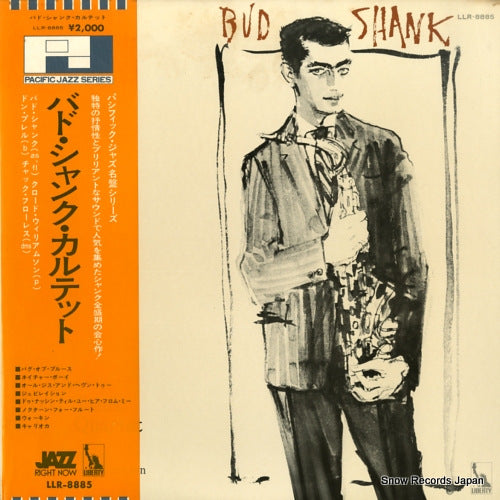 SHANK, BUD the bud shank quartet featuring claude williamson LLR-8885