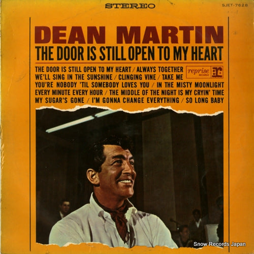 MARTIN, DEAN the door is still open to my heart SJET-7628