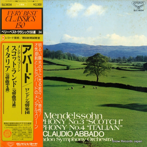 ABBADO, CLAUDIO mendelssohn; symphony no.3 "scotch" SLC8034