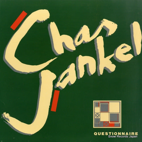 JANKEL, CHAS questionnaire SP-6-4885