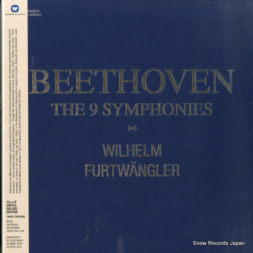 FURTWANGLER, WILHELM beethoven; the 9 symphonies 0190295611941