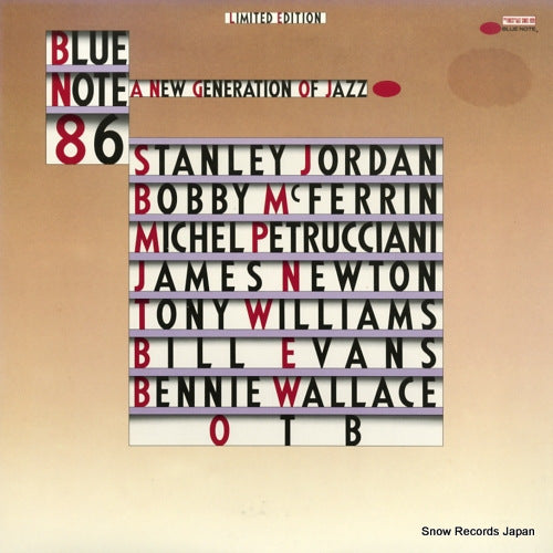 V/A blue note 86 / a new generation of jazz BNJ-91020
