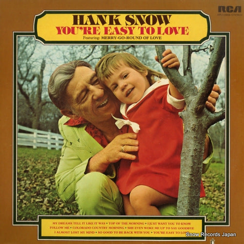 SNOW, HANK you're easy to love APL1-0908