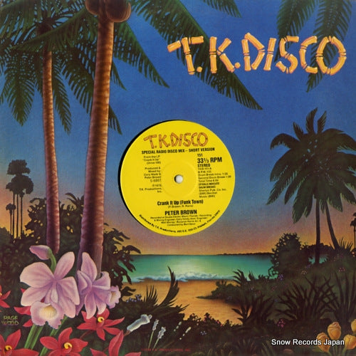 BROWN, PETER crank it up (funk town) TKD-151