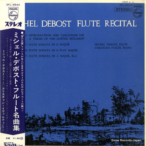 DEBOST, MICHEL flute recital SFL-8544