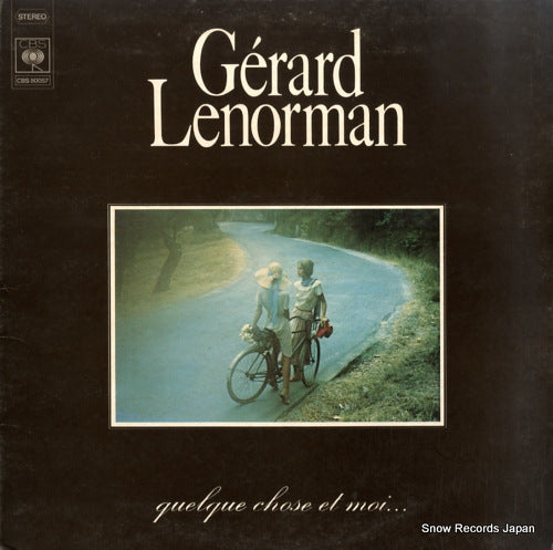LENORMAN, GERARD quelque chose et moi CBS80057