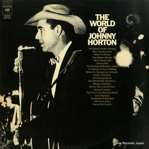 HORTON, JOHNNY the world of johnny horton CG30884