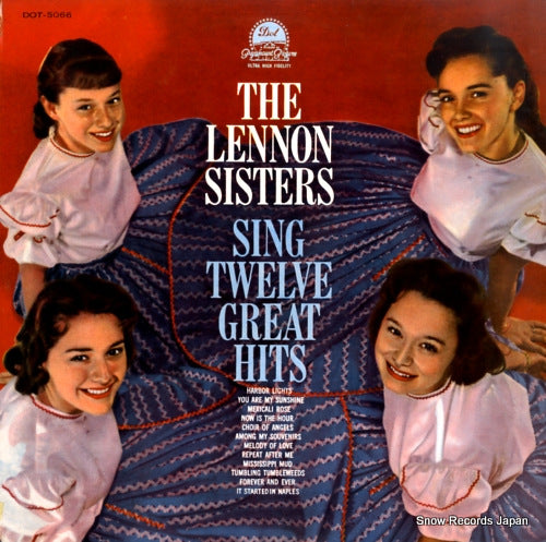 LENNON SISTERS, THE sing twelve great hits DOT-5066