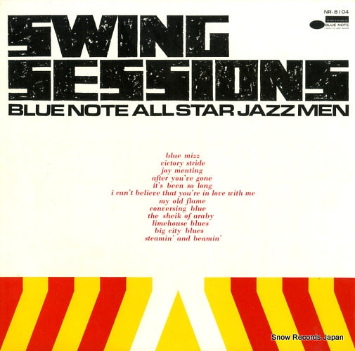 BLUE NOTE ALL STAR JAZZ MEN swing sessions NR-8104