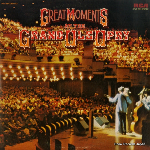 V/A gteat moments at the grand ole opry CPL2-1904