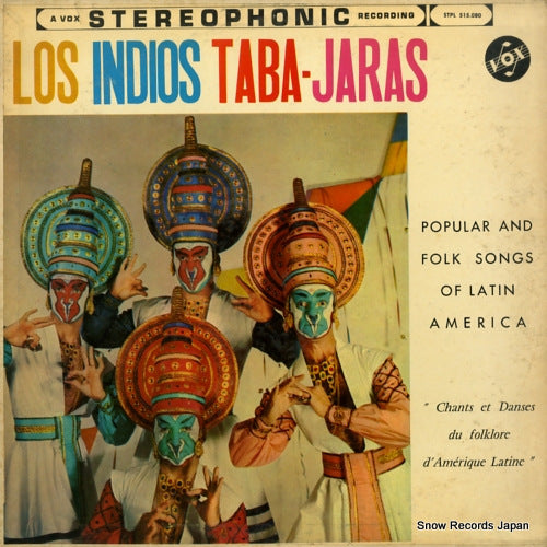 LOS INDIOS TABAJARAS popular and folk songs of latin america STPL515.080